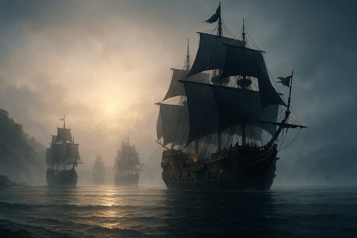 The diverse population of Scuttle Cove — pirates, merchants, outcasts, and opportunists